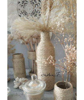 Vase corde PLUMY